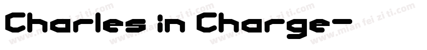 Charles in Charge字体转换